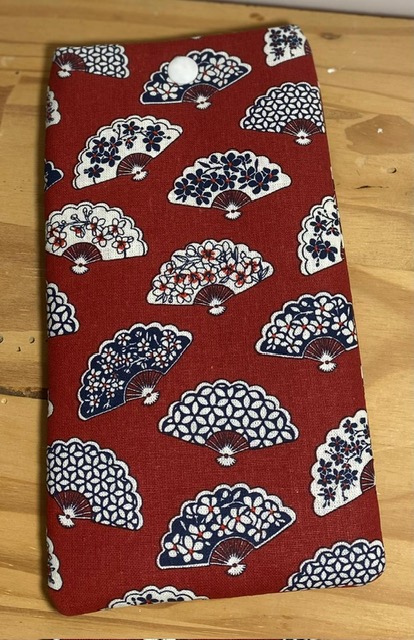 Étuis en tissu coton pour téléphone ou lunettes -10x20cm