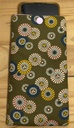 Étuis en tissu coton pour téléphone ou lunettes -10x20cm