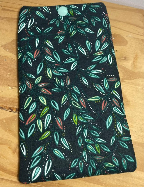 Étuis en tissu coton pour téléphone ou lunettes -10x20cm