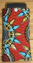 Étuis en tissu coton pour téléphone ou lunettes -10x20cm