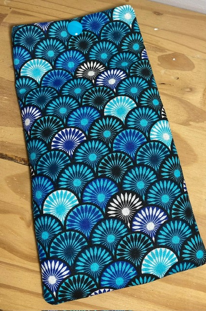 Étuis en tissu coton pour téléphone ou lunettes -10x20cm