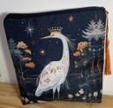 Petite pochette – Imperméable et doublée, avec fermeture éclair – 23x22cm