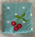 Bouillotte déhoussable avec graines de lin bio - 13x13 cm