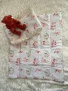 Tapis à langer nomade avec pochette dinosaures