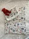 Tapis à langer nomade avec pochette tipis animaux