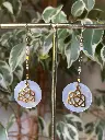 Boucles d’oreilles Nacre