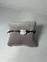 Bracelet cordon réglable avec œil de Sainte Lucie