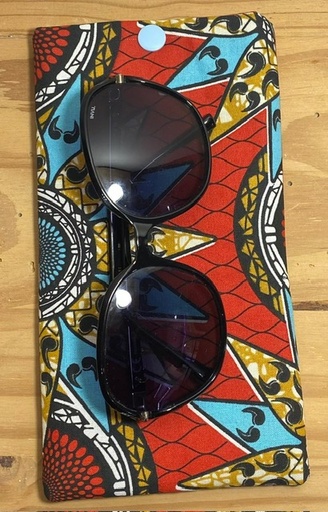 Étuis en tissu coton pour téléphone ou lunettes -10x20cm