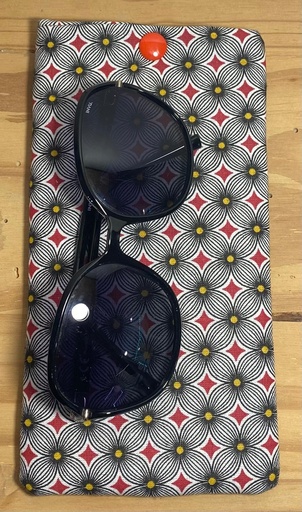 Étuis en tissu coton pour téléphone ou lunettes -10x20cm