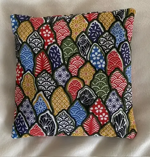 Bouillotte déhoussable avec graines de lin bio - 13x13 cm