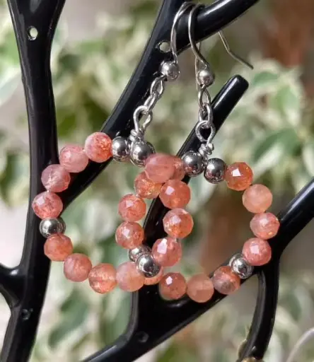 Boucles créoles fil de cuivre et acier inoxydable: