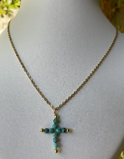 Croix pendentifs et chaîne acier inoxydable (NEW)