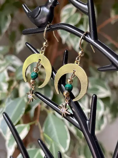 Boucles d’oreilles Luna
